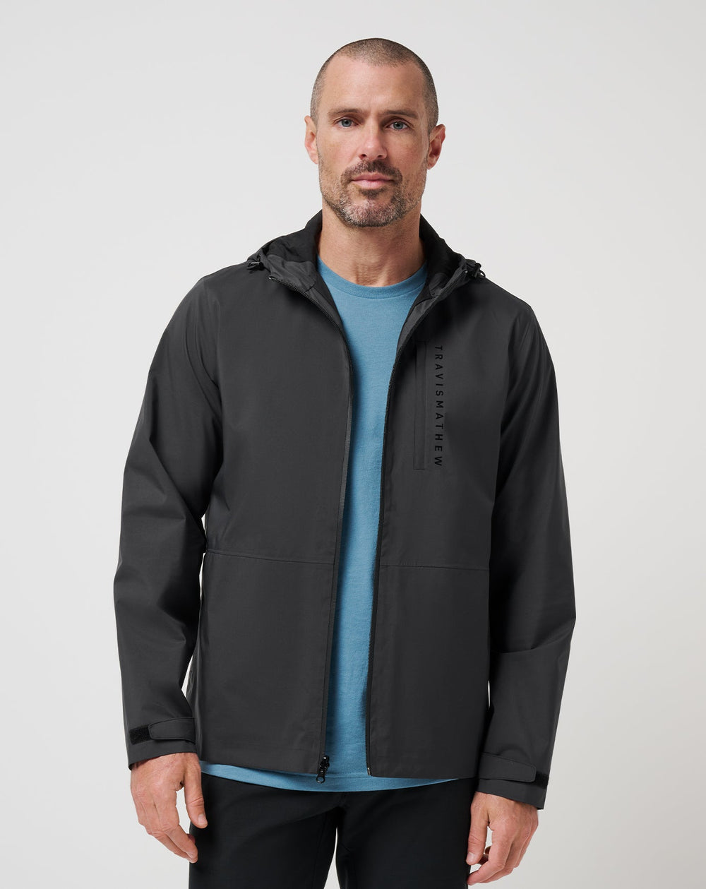 Shore Side Full Zip New/Black