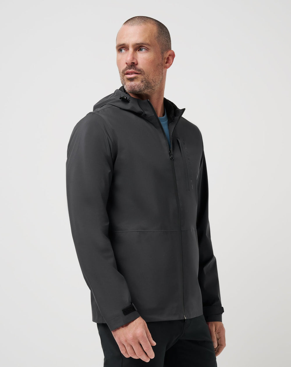 Shore Side Full Zip New/Black
