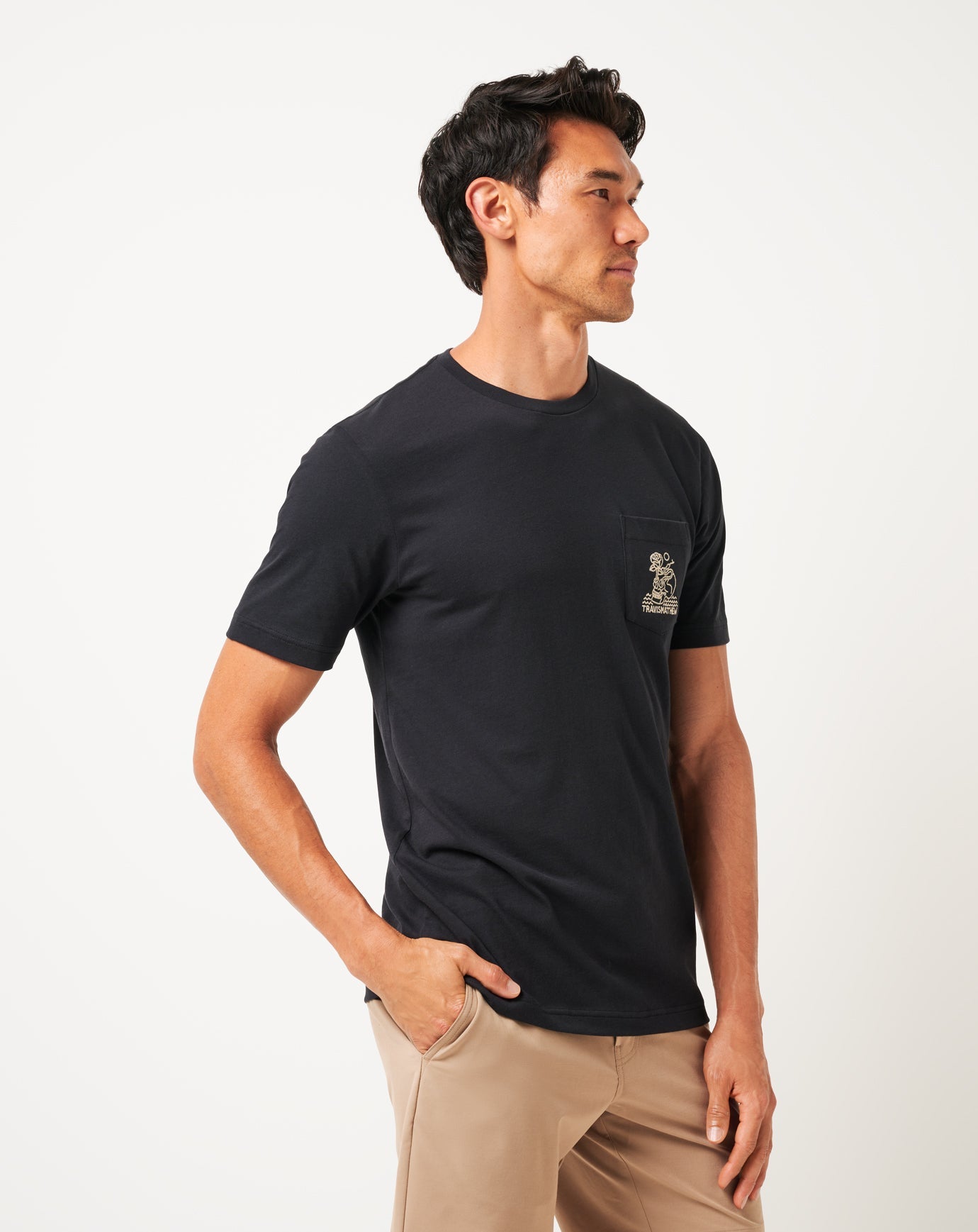 Lost Cave Pocket Tee Men/Black