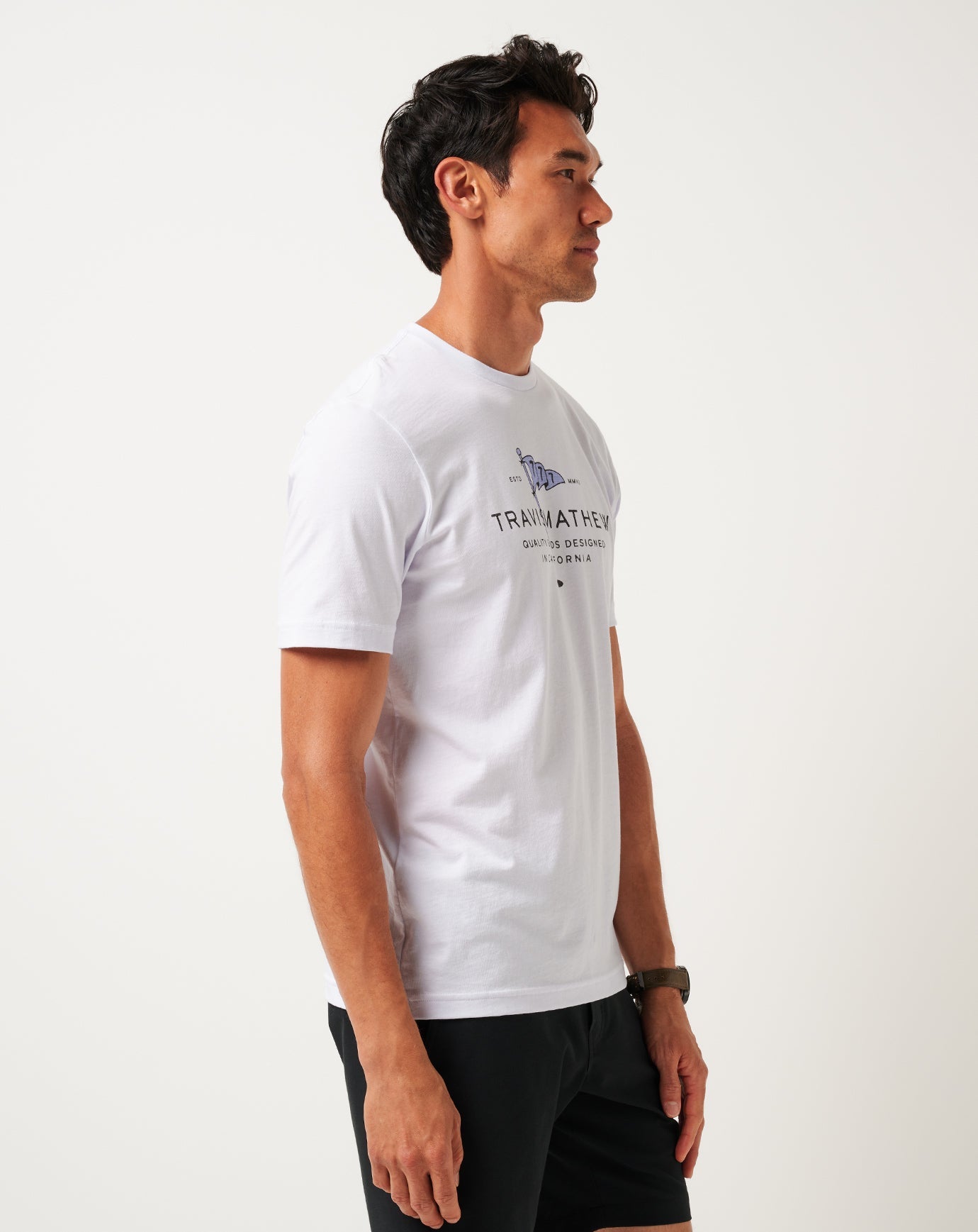 Worth A Shot Tee Men/White