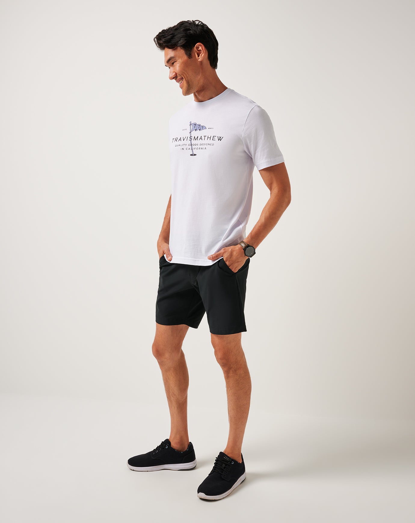 Worth A Shot Tee Men/White