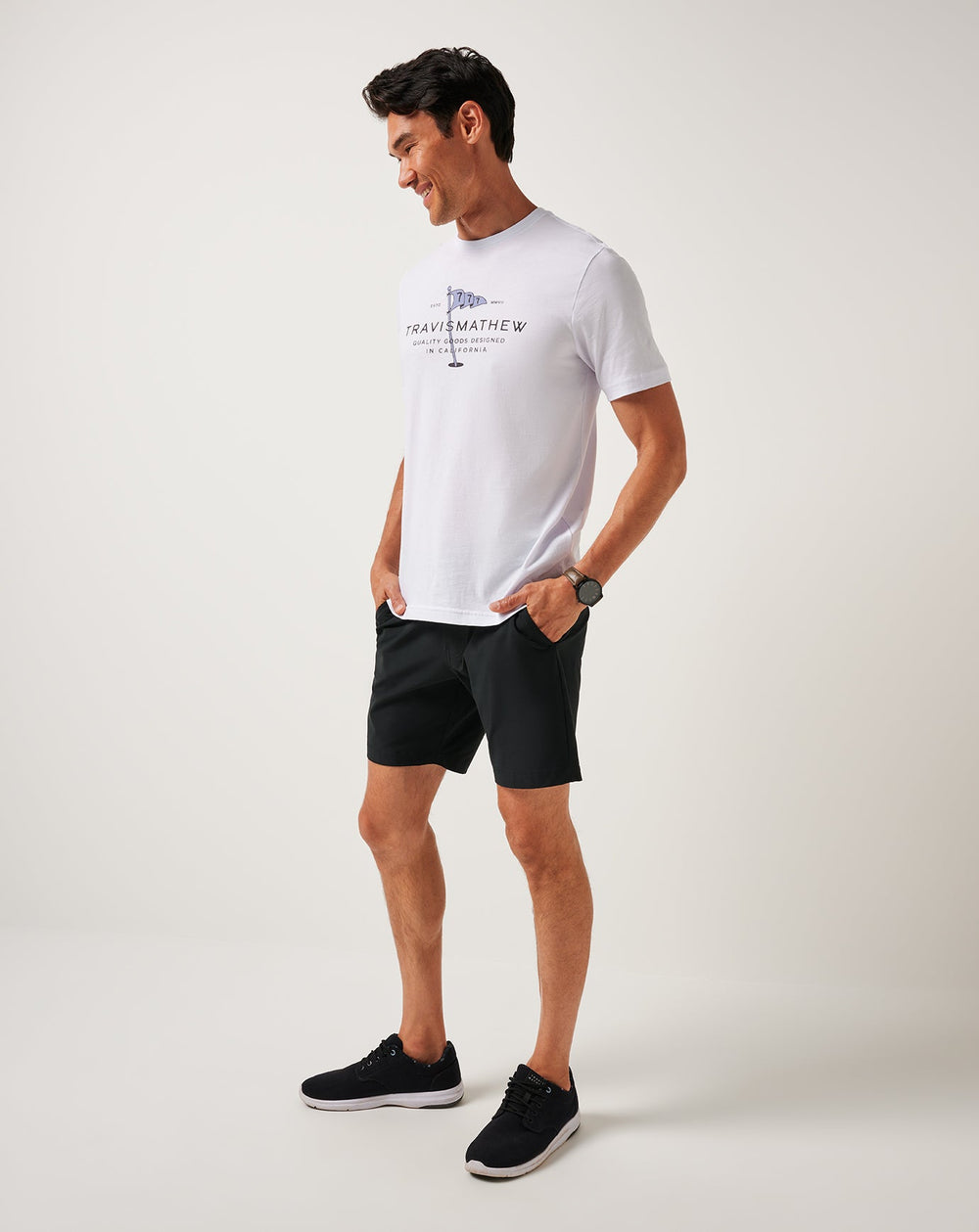 Worth A Shot Tee Men/White