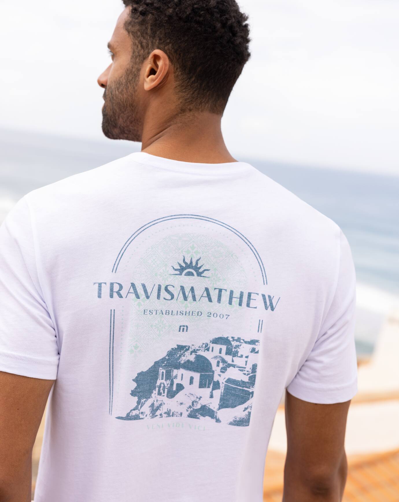 Acropolis Tee Men/White