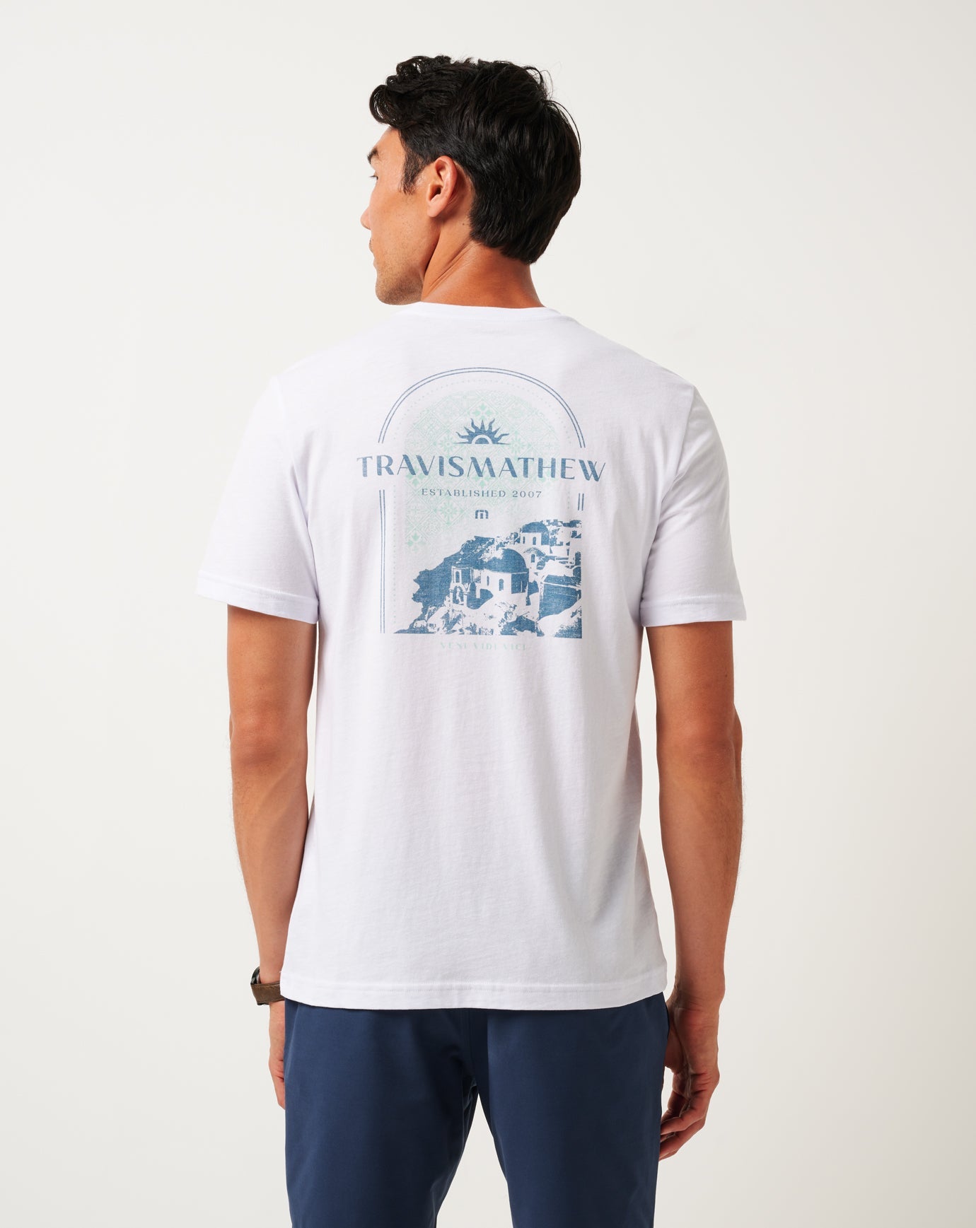 Acropolis Tee Men/White