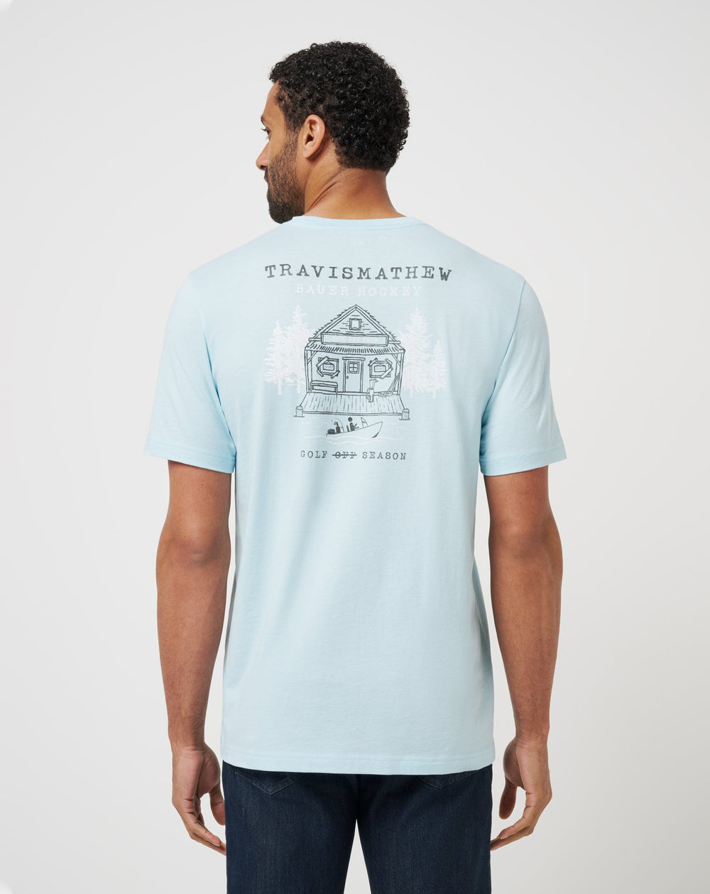Maple Tree Tee Men|New/Cory Blue