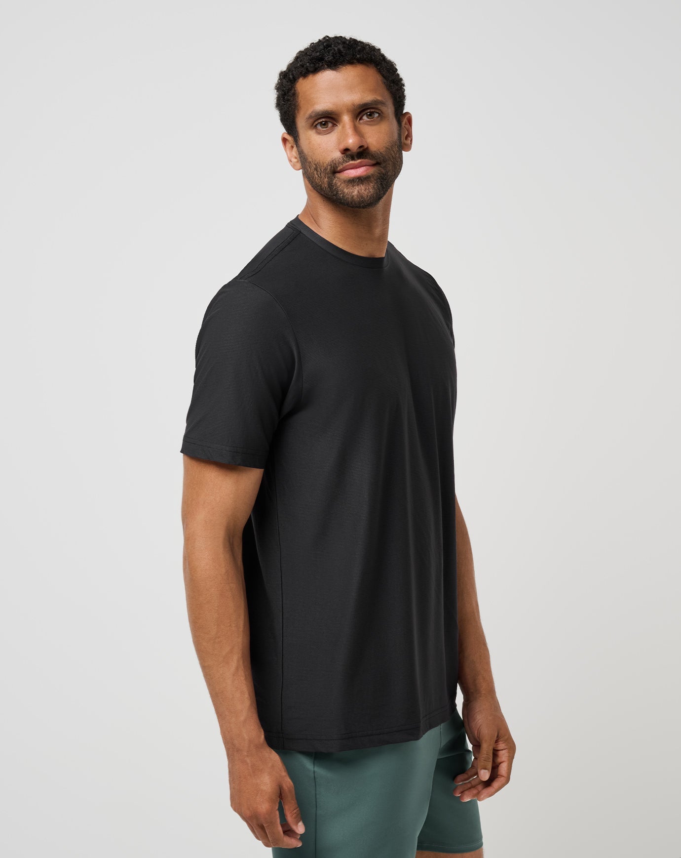 First Day Active Tee Men/Black